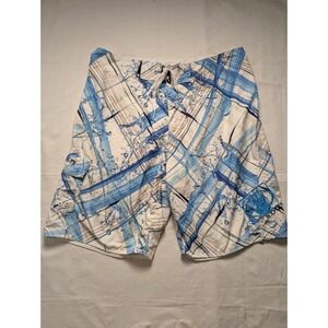 Body Glove Swim Trunks Shorts Blue Men's Size 36 / XL